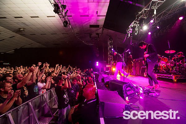Smashing Pumpkins supported by Gerrard Way at Festival Hall, Melbourne - 23 February, 2015.