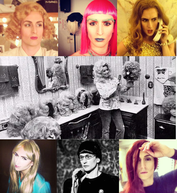 Ash Flanders wigs