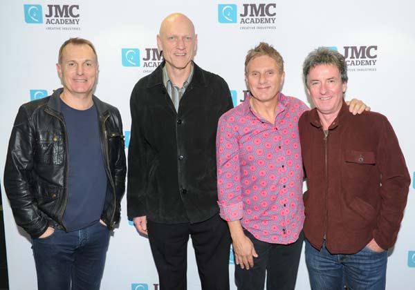 L to R James Reyne Peter