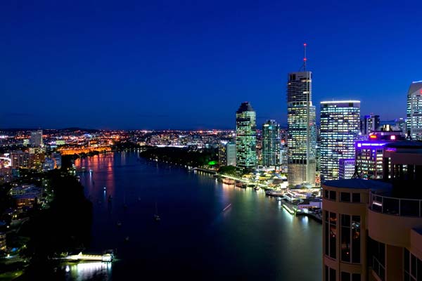 Bris River Night