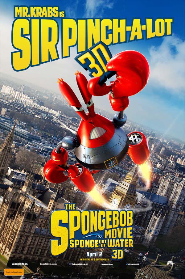 Spongebob Movie Unveils Squidward As Sour Note