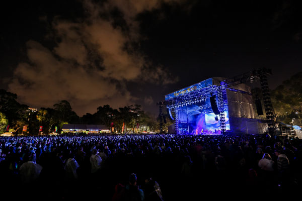 Crowd Stage Night